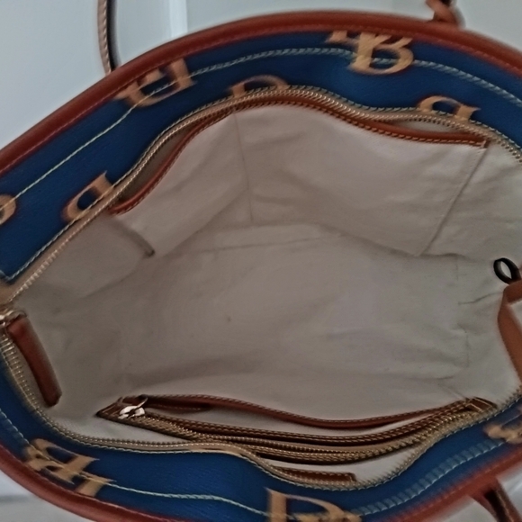 Looney & Bourke Monogram Zip Tote - Picture 3 of 7